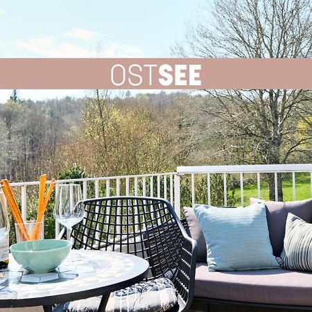 wunderschöne Wohnung mit Meerblick Harrislee Exterior foto