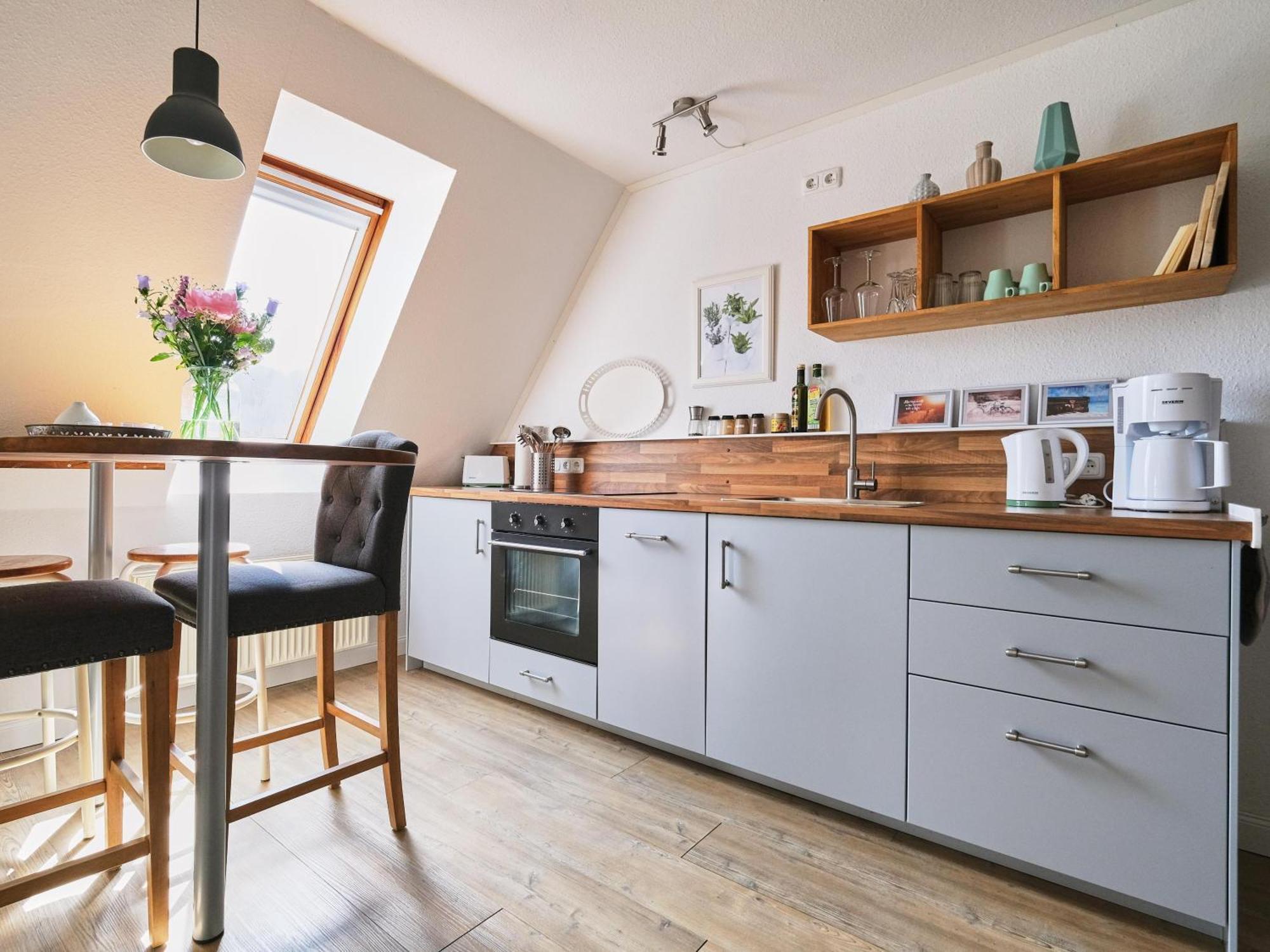 wunderschöne Wohnung mit Meerblick Harrislee Exterior foto